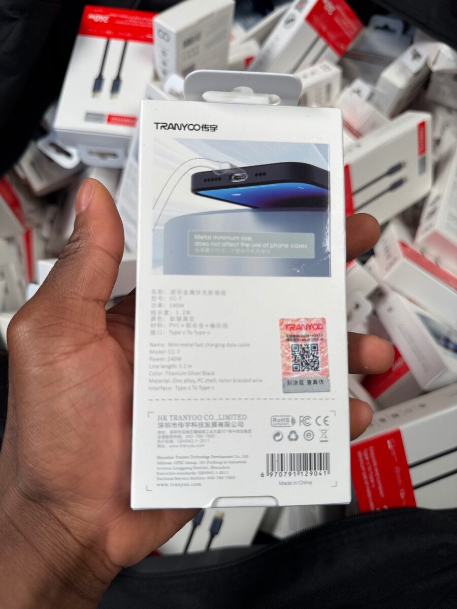 Câble USB Type-C 240W Transyoo