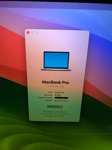 Apple MacBook Pro M2 for sale