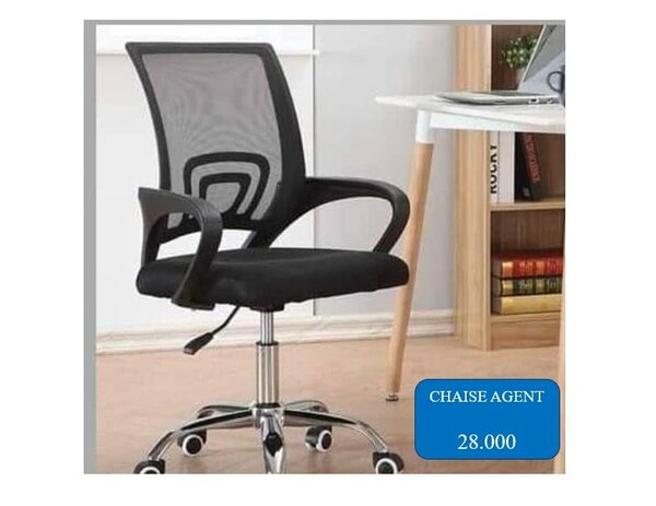 Chaise Agent avec dos respirant