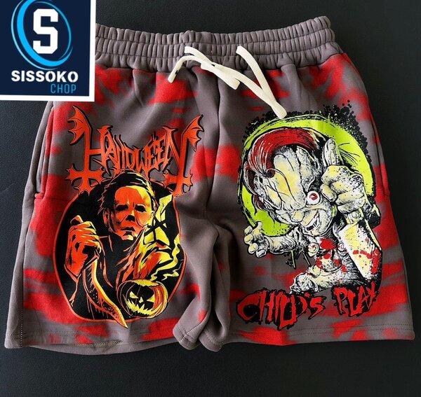 Shorts d'Horreur Halloween