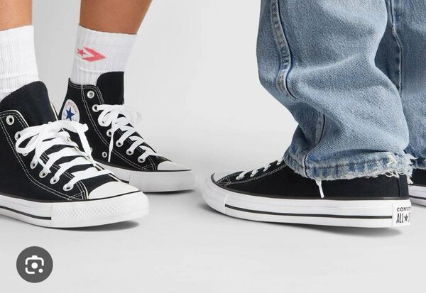Baskets noires Converse