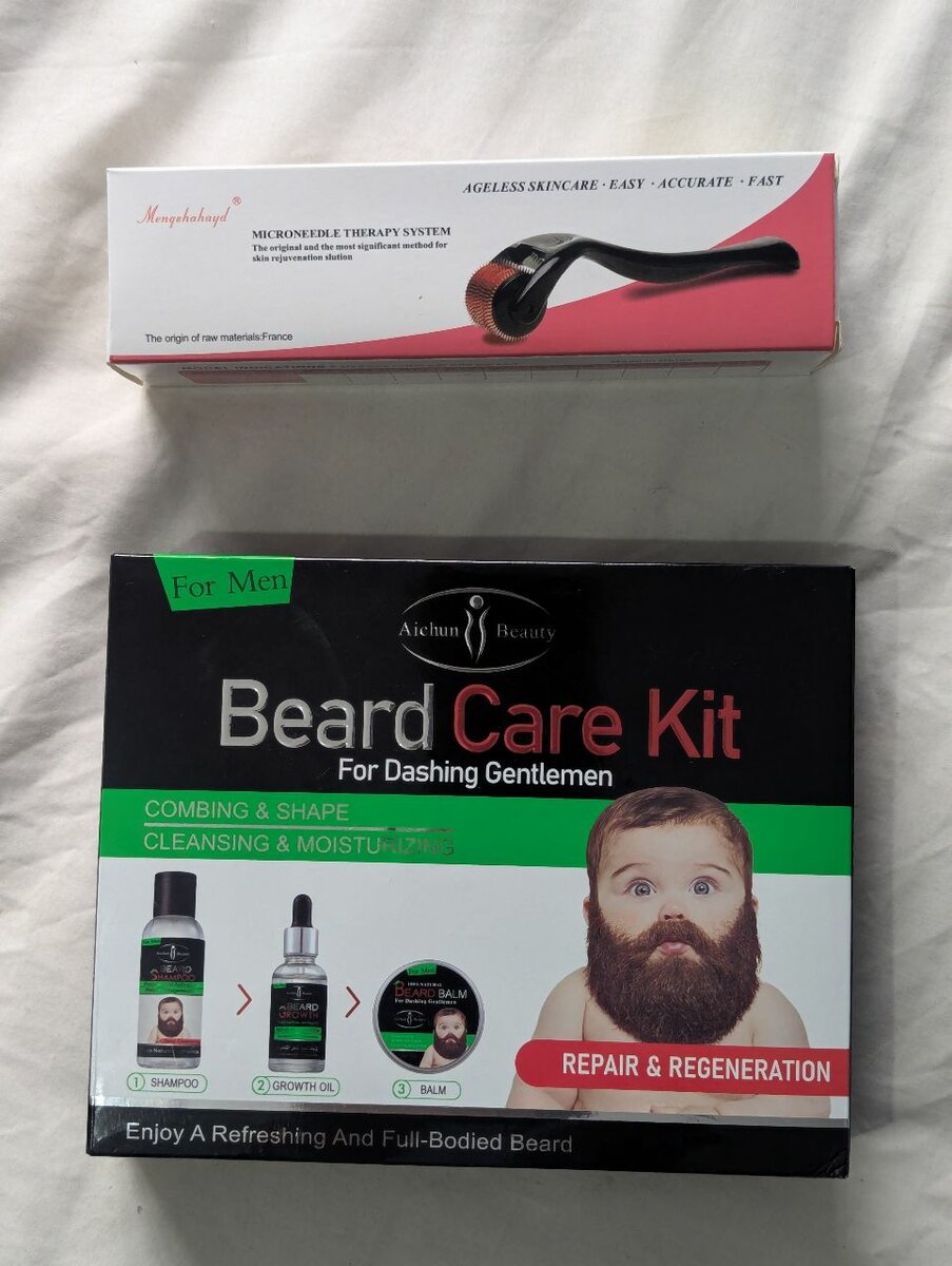 MICRO NEEDLE AND BEARD KIT COMBO
