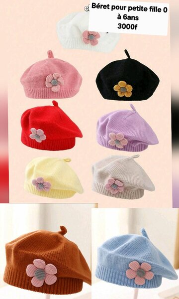 Béret mignon pour enfants