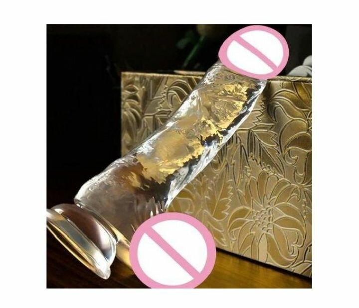 Gode réaliste transparent