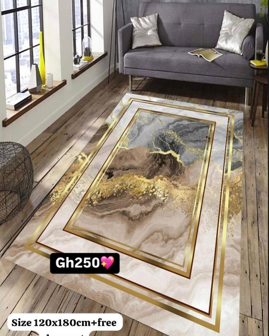 Beautiful and soft patterned carpet