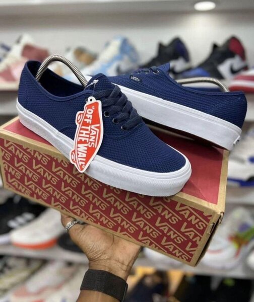Vans Baskets Unisexe Bleu