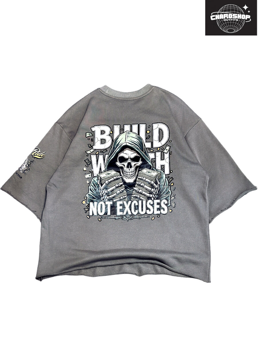 T-shirt imprimé oversize streetwear