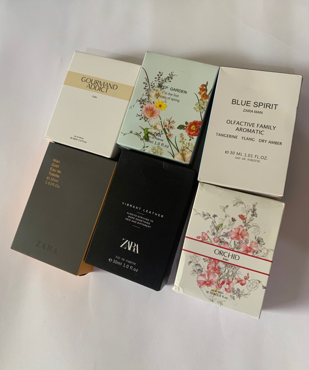 Zara Mini Perfumes 30ml