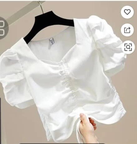 Blouse blanche élégante