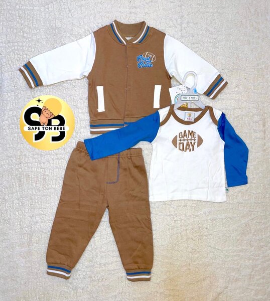 Ensemble 3pcs Bébé Confortable