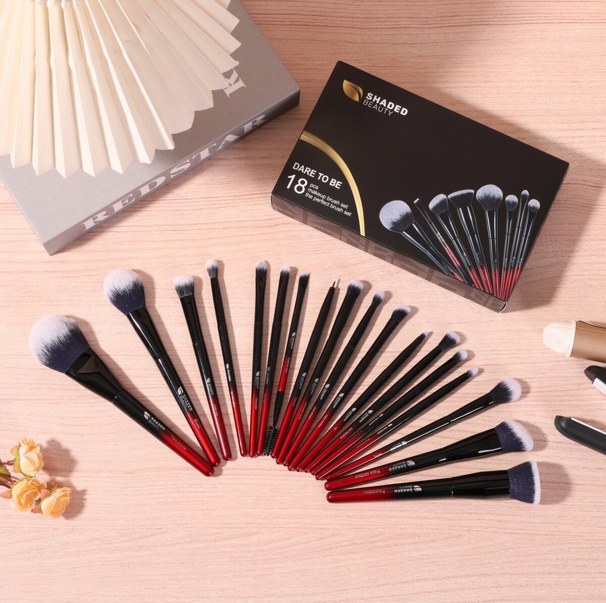 18pcs Makeup Brush Set