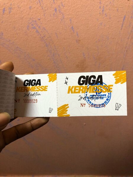 Tickets de la GIGA KERMESSE