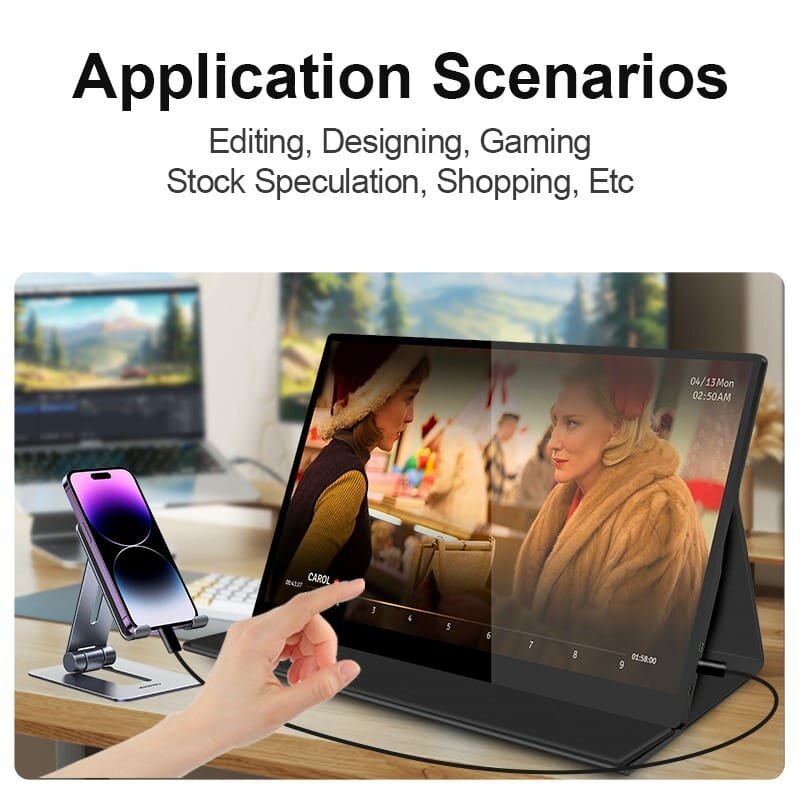 Écran portable TACTIL FULL HD