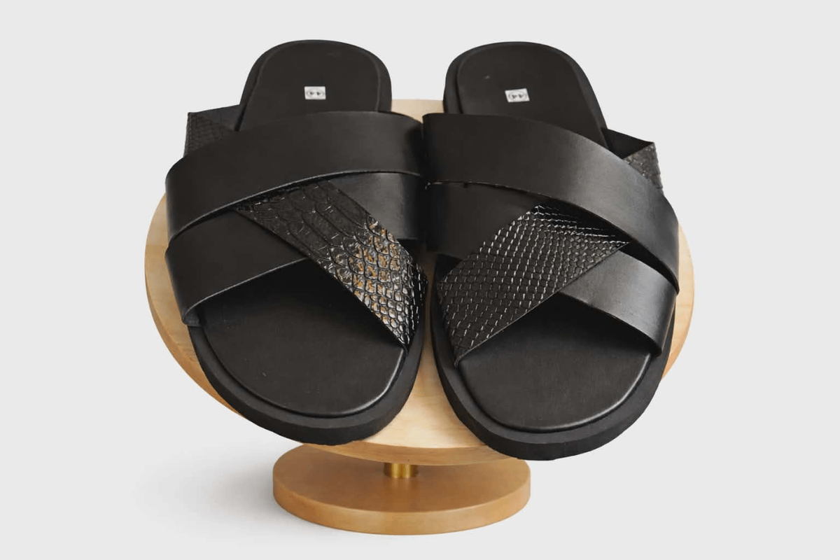 Sandales en cuir élégantes