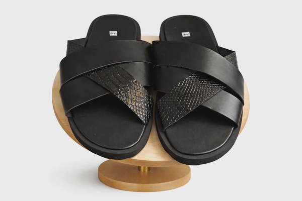 Sandales en cuir élégantes