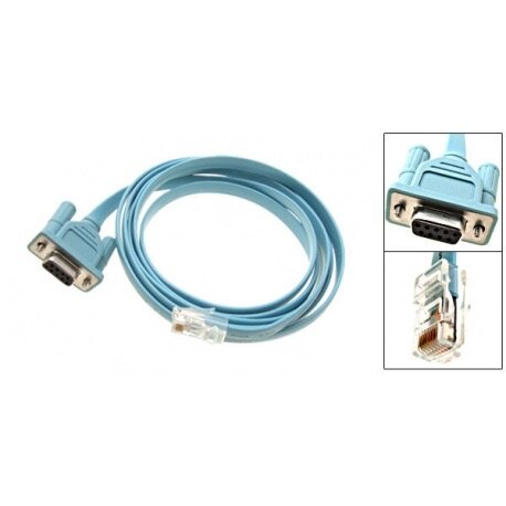CABLE DE CONSOLE RJ45 VERS DB9 FEMALE