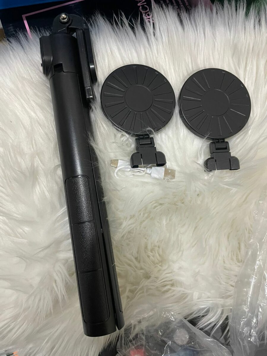 Trépied Selfie avec Lumière LED