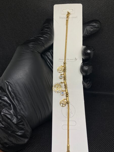 Bracelet Arbre de Vie Doré