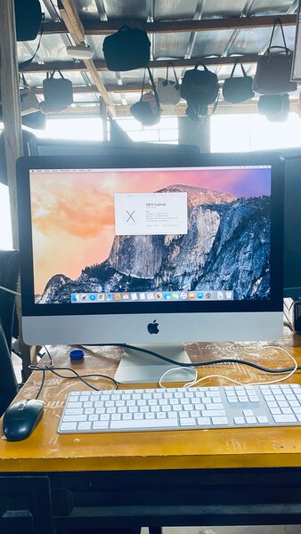 iMac avec Écran Fissuré