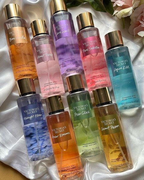 Authentic Victoria secret body mist perfume and lotion