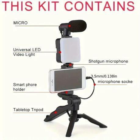 Kit de Vidéo Création avec Micro