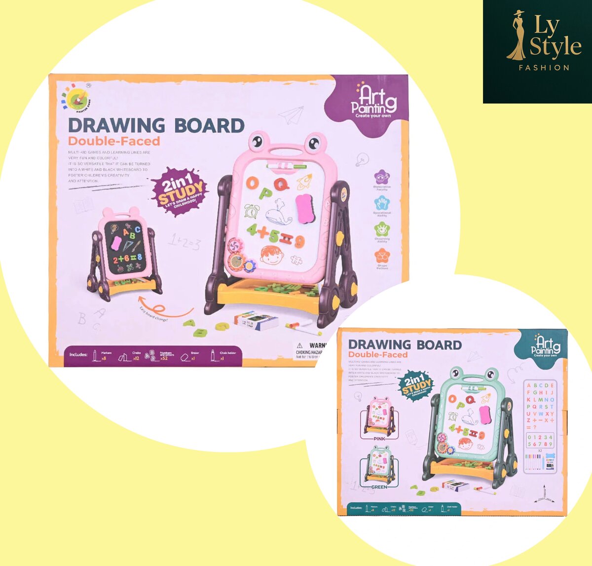 Tableau de dessin 2-en-1