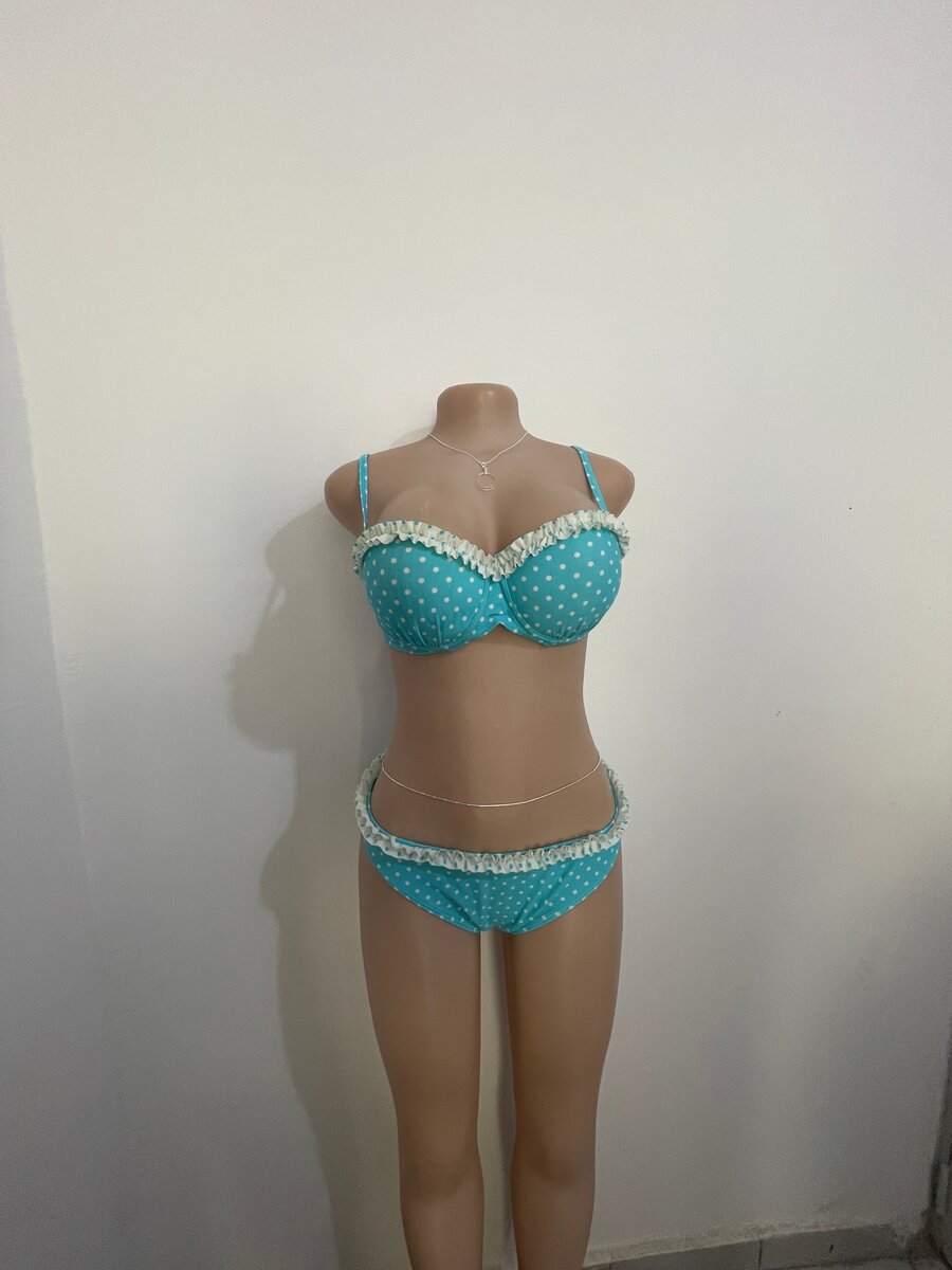 Polka Dot Bikini Set XL