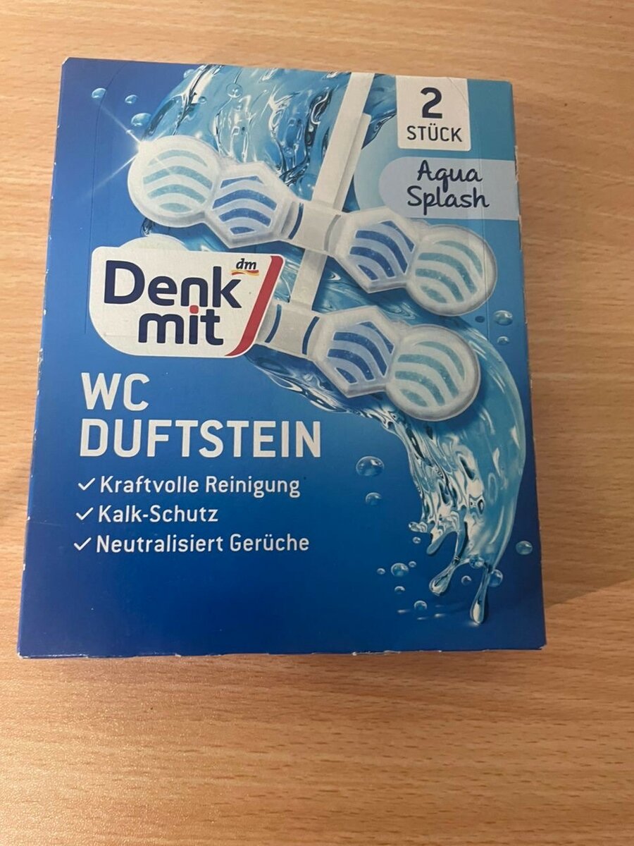 Denkmit wc Duftstein