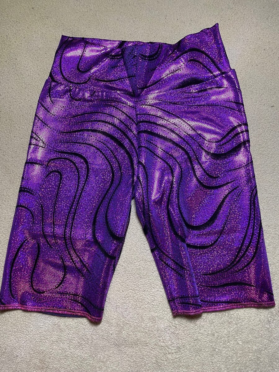 Purple Shorts for Kids