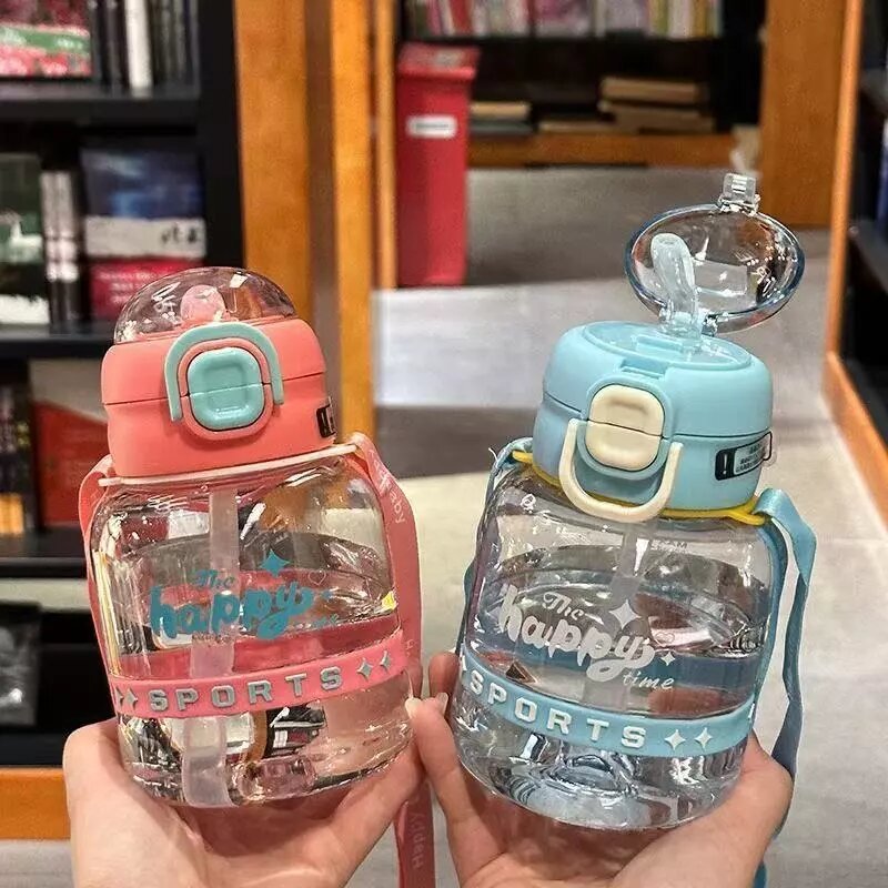 Bouteille d'eau sportive colorée