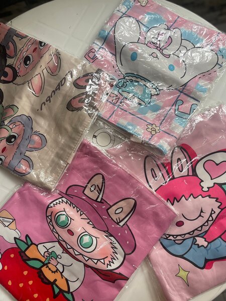 Sac cabas avec imprimé mignon