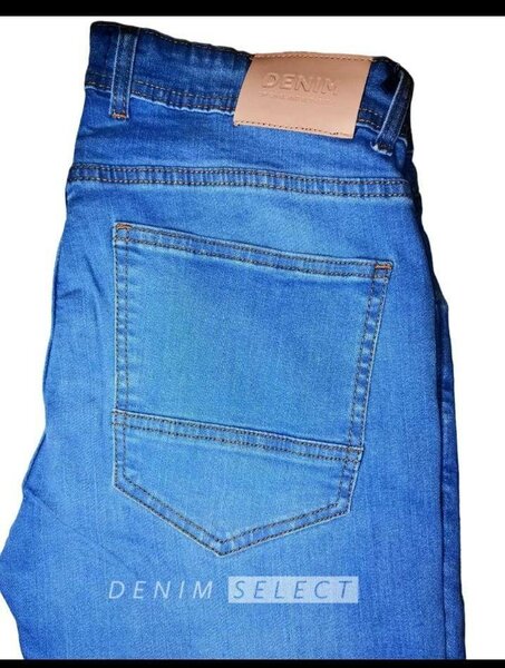 Sky blue jeans