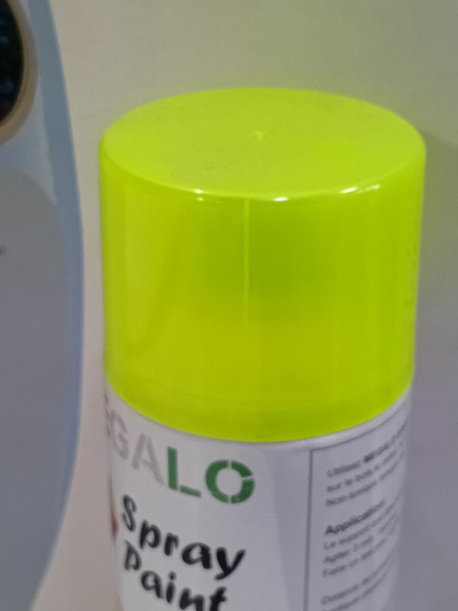 Peinture Spray Jaune Fluo