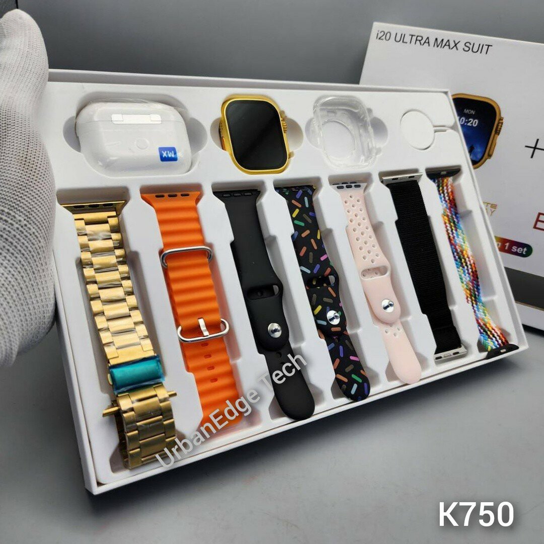 Brand New I20 Ultra max suit smart watch set