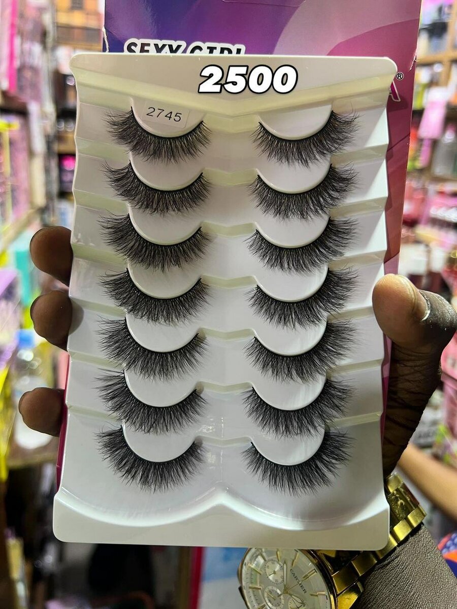 Dramatic Faux Mink Eyelashes Set