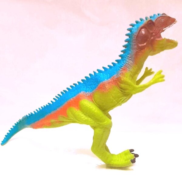 Figurine dinosaure colorée