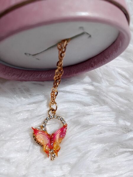 Butterfly necklaces