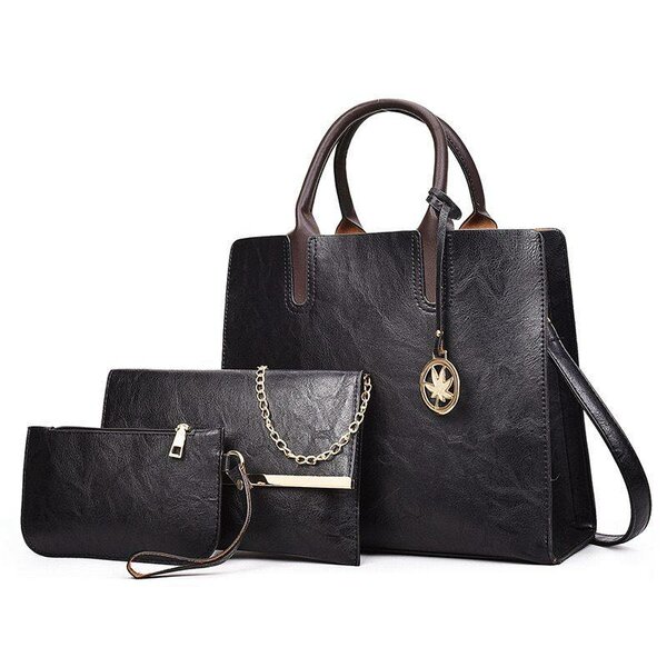 3 in 1 ladies handbag