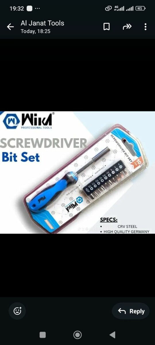 Screwdriver for all purpose