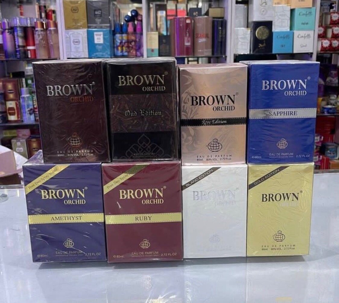 Brown Orchid Perfume with deo