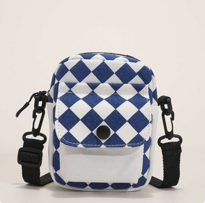 Sac bandoulière à motifs