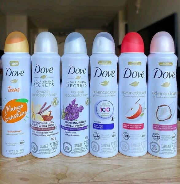 Déodorant Dove Spray Variété