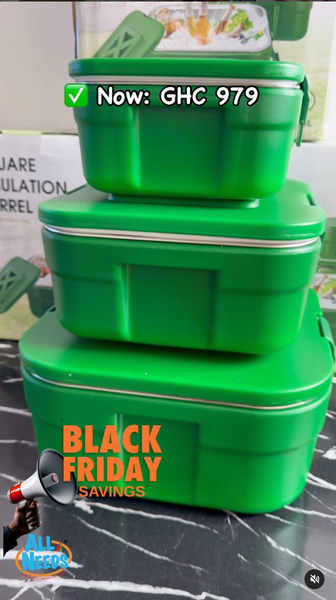 3pcs Insulated food warmer