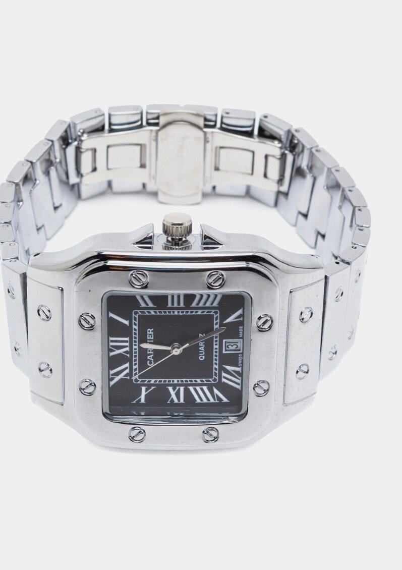 Montre Cartier en acier inoxydable