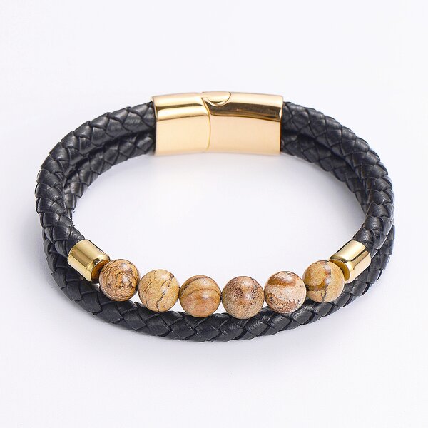 Bracelet en cuir élégant