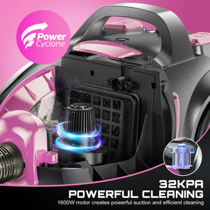 Aspirateur avec technologie Power Cyclone 1600W