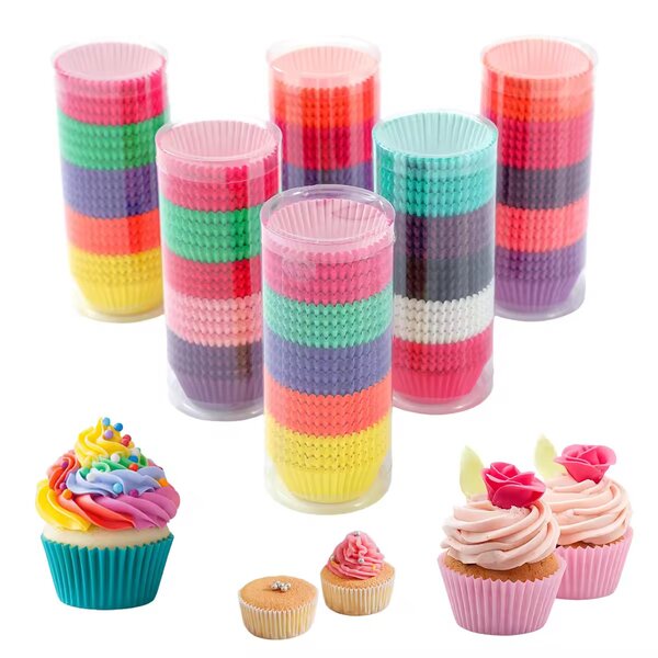 45 Moules à Cupcakes Colorés