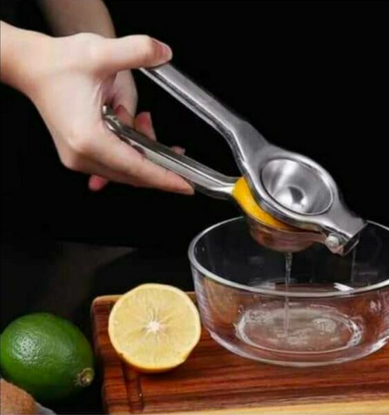 Presse agrumes manuel en acier inoxydable