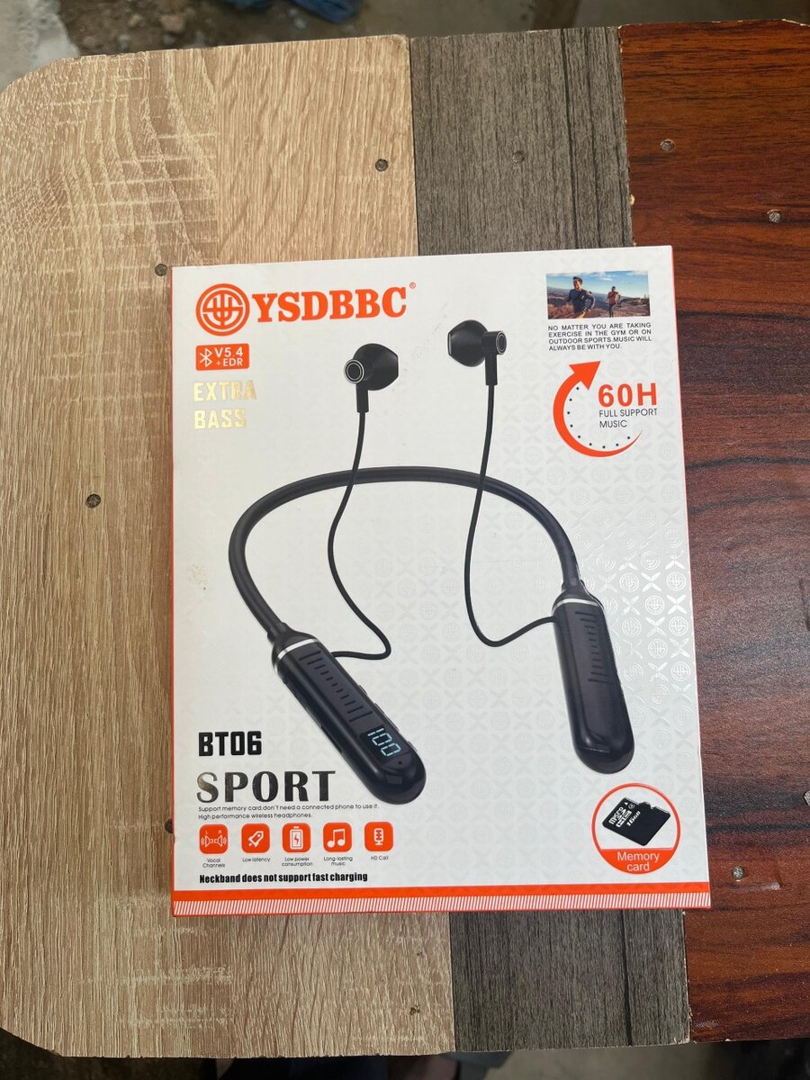 Écouteurs Bluetooth Sport YSDBBC
