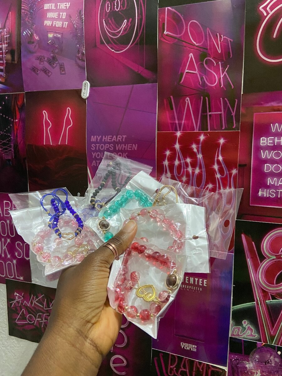 Bracelets colorés élégants